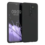 Helmet Case Liquid Silicone Xiaomi Redmi Note 8 Pro, Black