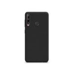 Helmet Case Liquid Silicone Huawei P40 Lite E, Black