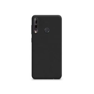 Helmet Case Liquid Silicone Huawei P40 Lite E, Black