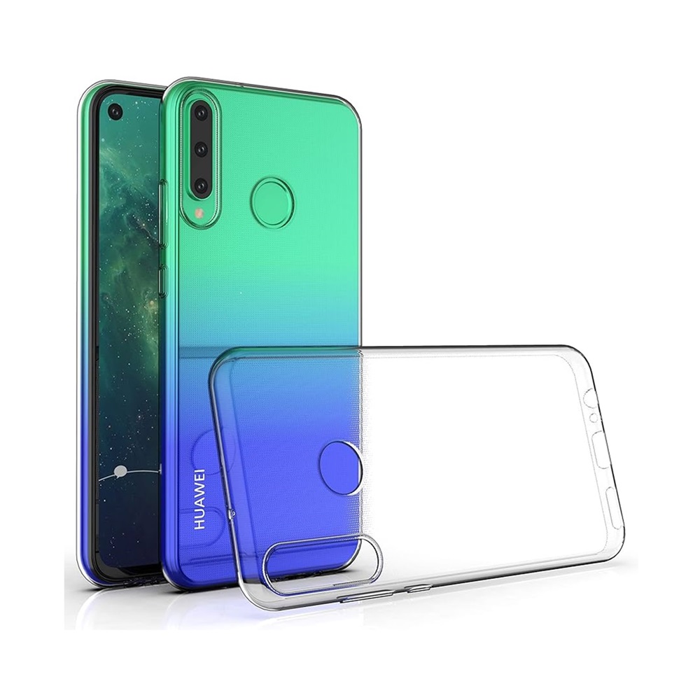 Helmet Case TPU Soft Huawei P40 Lite E, Clear - Image 2