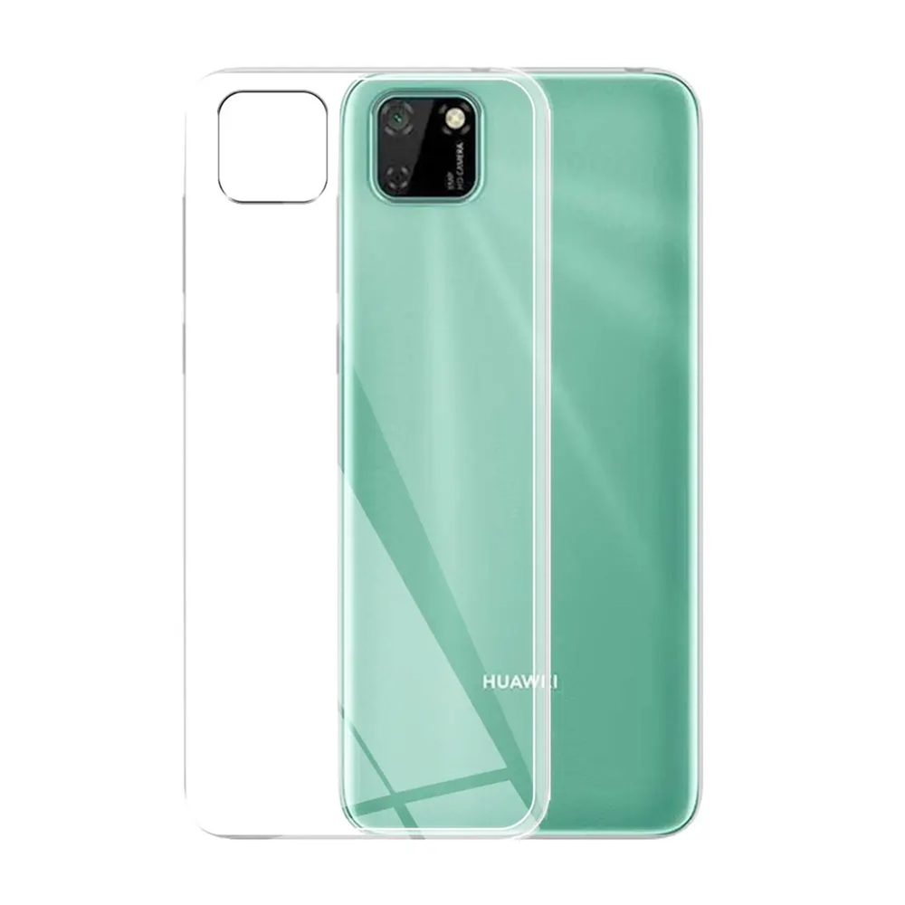 Helmet Case TPU Soft Huawei Y5P, Clear - Image 3
