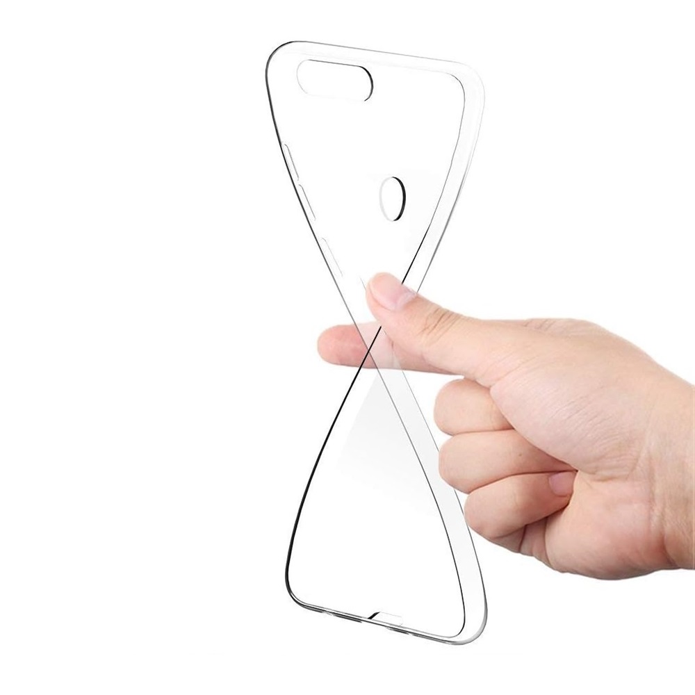 Helmet Case TPU Soft Huawei Y6 (2018), Clear - Image 3