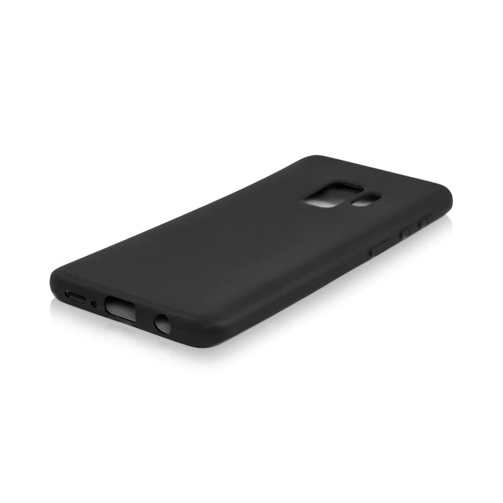 Helmet Case TPU Suede Samsung S9 Plus, Black - Image 2