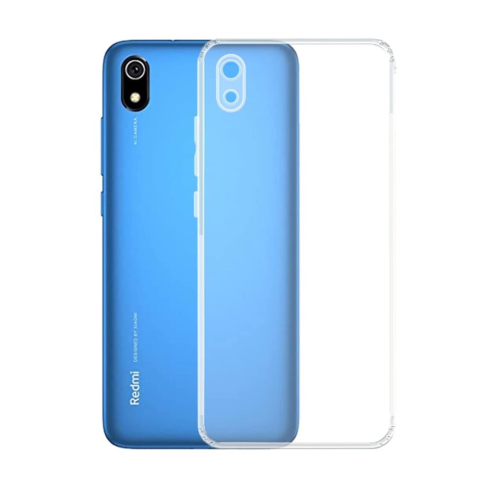 Helmet Case TPU Soft Xiaomi Redmi 7A, Clear - Image 2