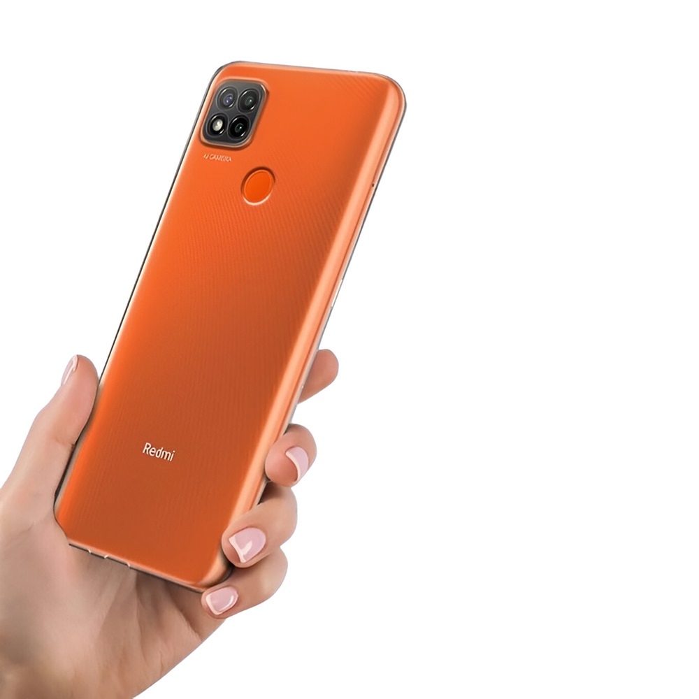 Helmet Case TPU Soft Xiaomi Redmi 9C, Clear - Image 2