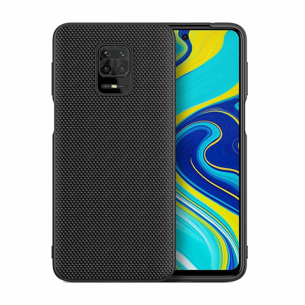 Helmet Case TPU Nylon Xiaomi Note 9s/Pro/MAX, Black - Image 2