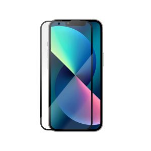 Helmet Diamond Glass 4D Frame iPhone 13 Mini, Black