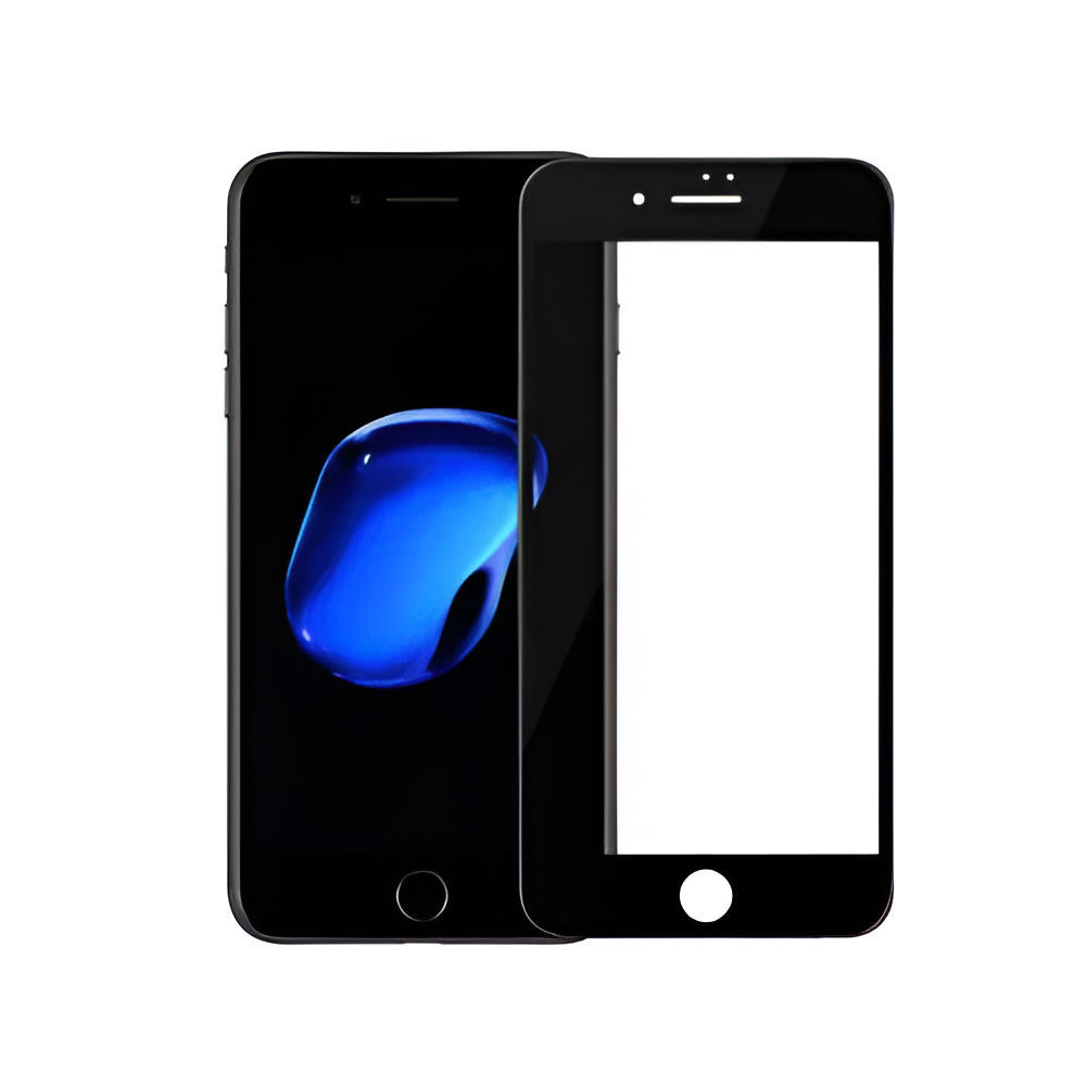 Helmet Diamond Glass 4D iPhone 7/8/SE, Black