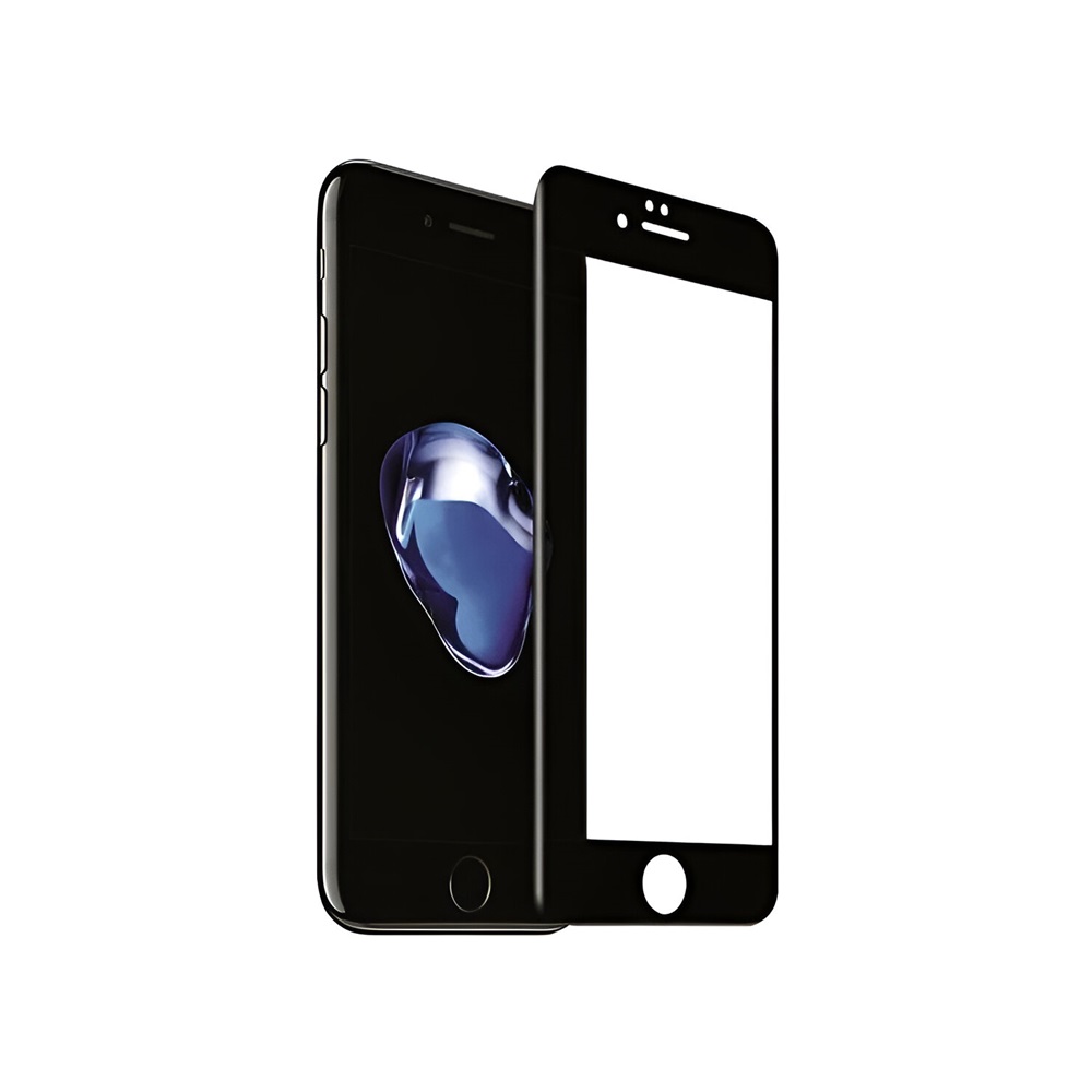 Helmet Diamond Glass 4D iPhone 7Plus/8Plus, Black - Image 2