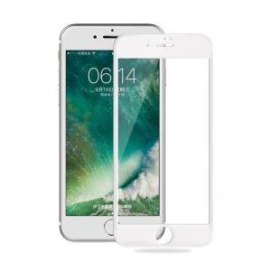 Helmet Diamond Glass 4D iPhone 7/8/SE, White