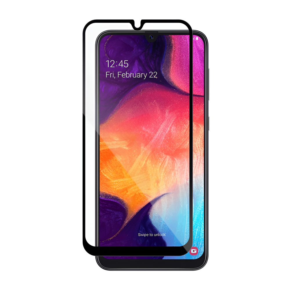 Helmet Diamond Glass 4D Samsung A30, Black