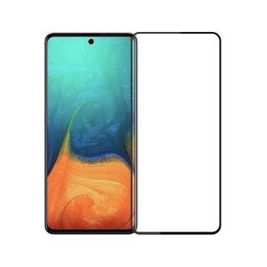 Helmet Diamond Glass 4D Samsung A71, Black