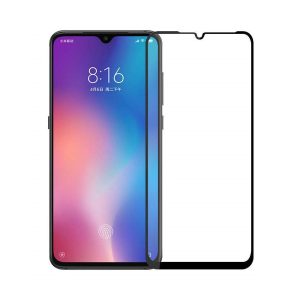 Helmet Diamond Glass 4D Xiaomi MI 9 SE, Black