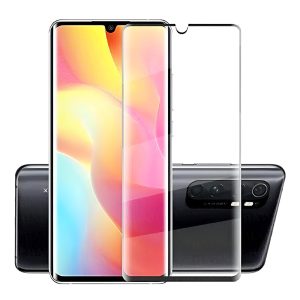 Helmet Diamond Glass 4D Xiaomi Mi Note 10 Lite, Black