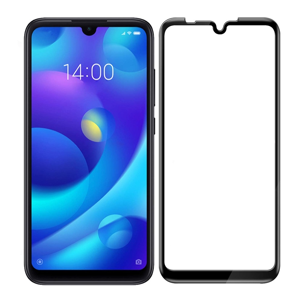 Helmet Diamond Glass 4D Xiaomi Mi Play, Black - Image 2