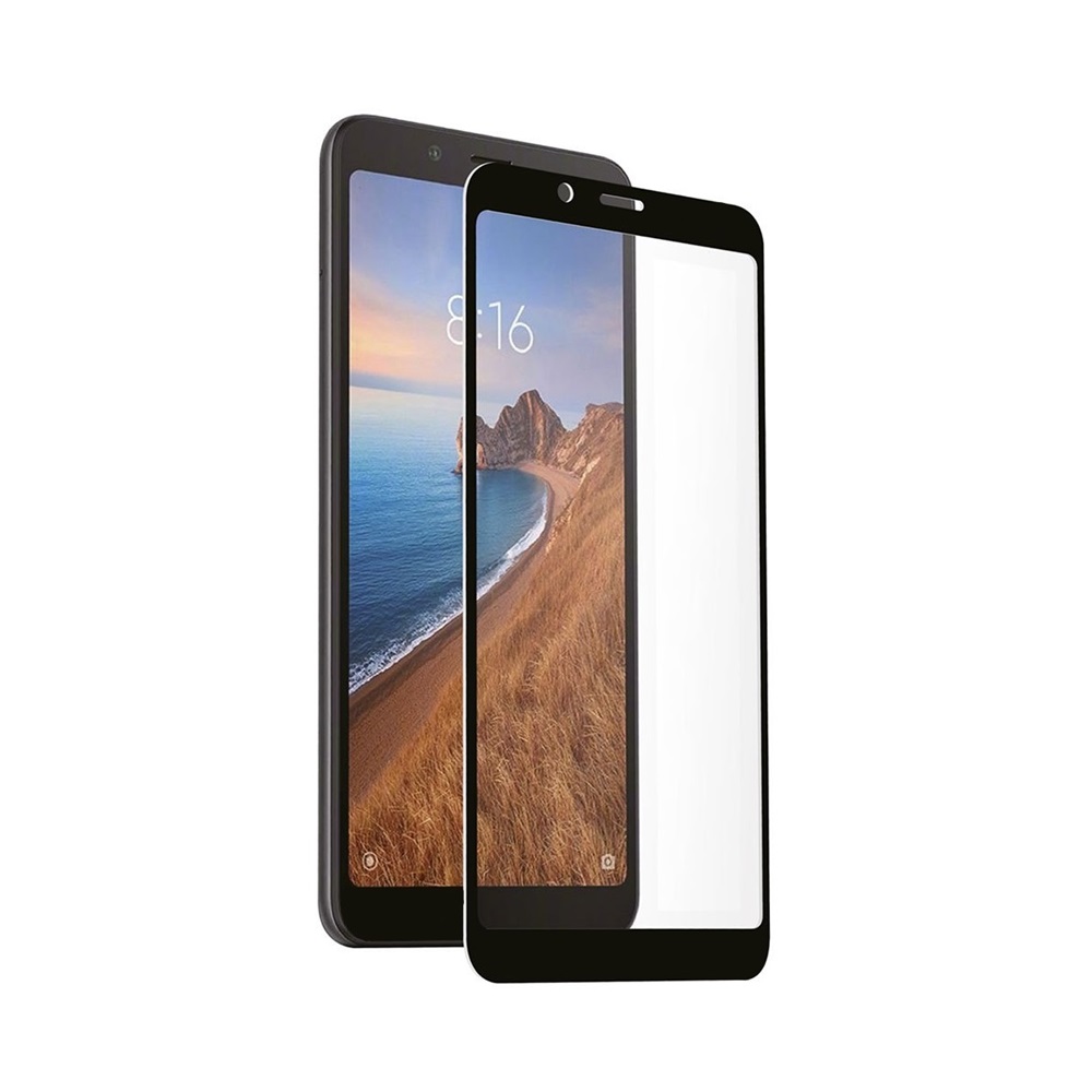 Helmet Diamond Glass 4D Xiaomi Redmi 7A, Black - Image 2