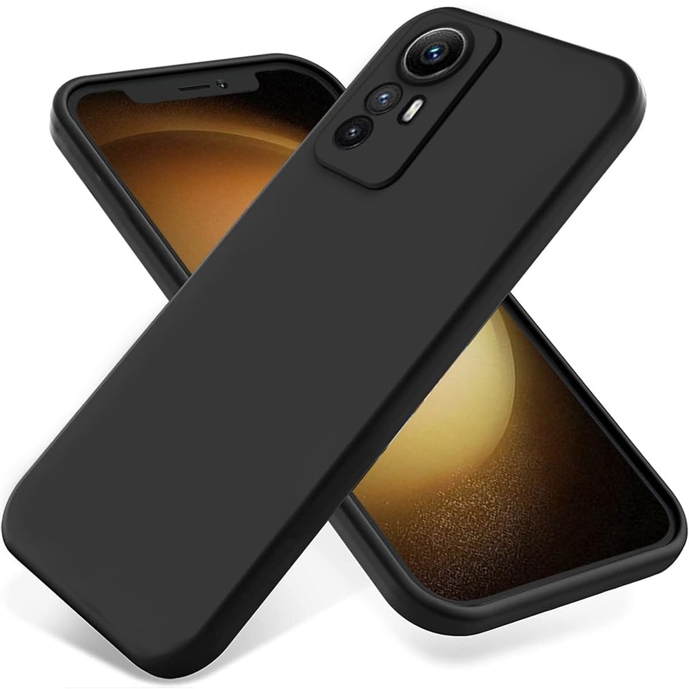 Helmet Case Liquid Silicone Xiaomi 12 Lite, Black - Image 3