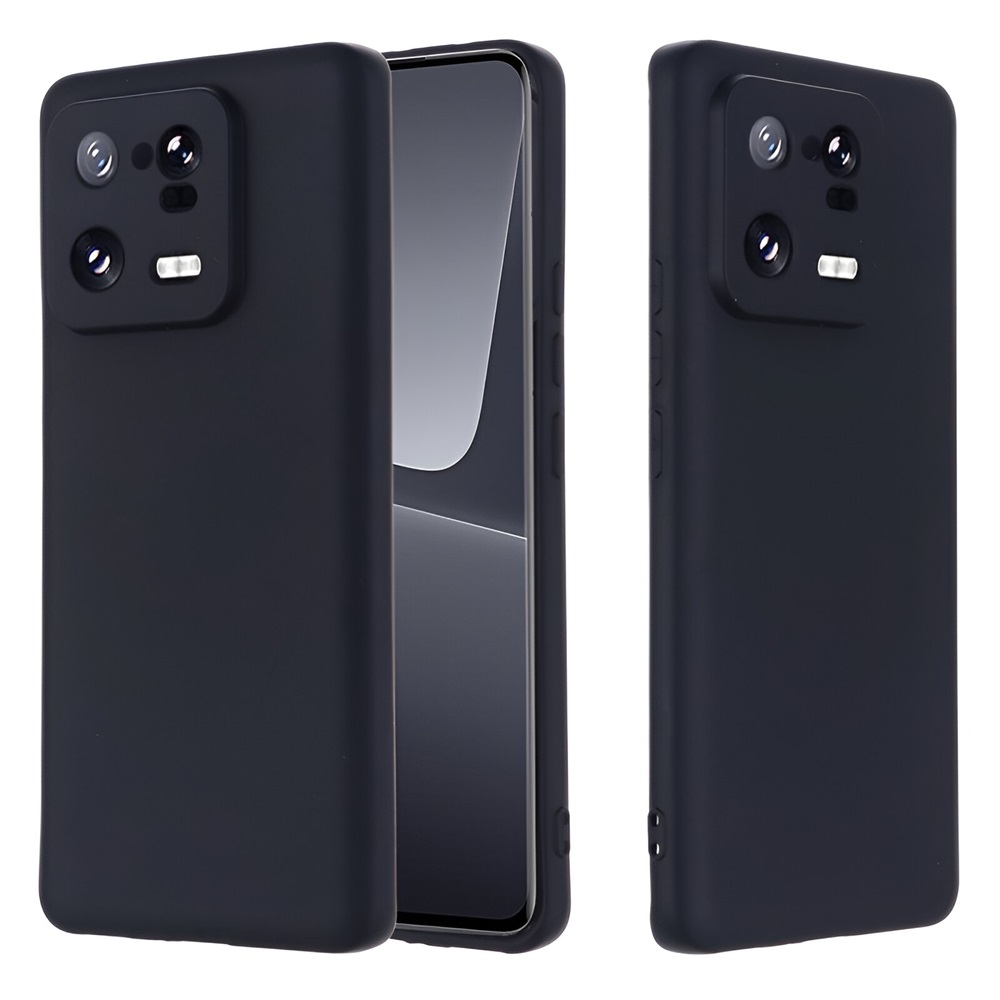 Helmet Case Liquid Silicone Xiaomi 13 Pro, Black - Image 2