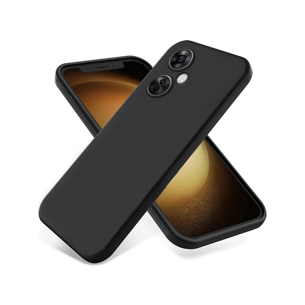 Helmet Case Liquid Silicone OnePlus CE3 Lite, Black - Image 3