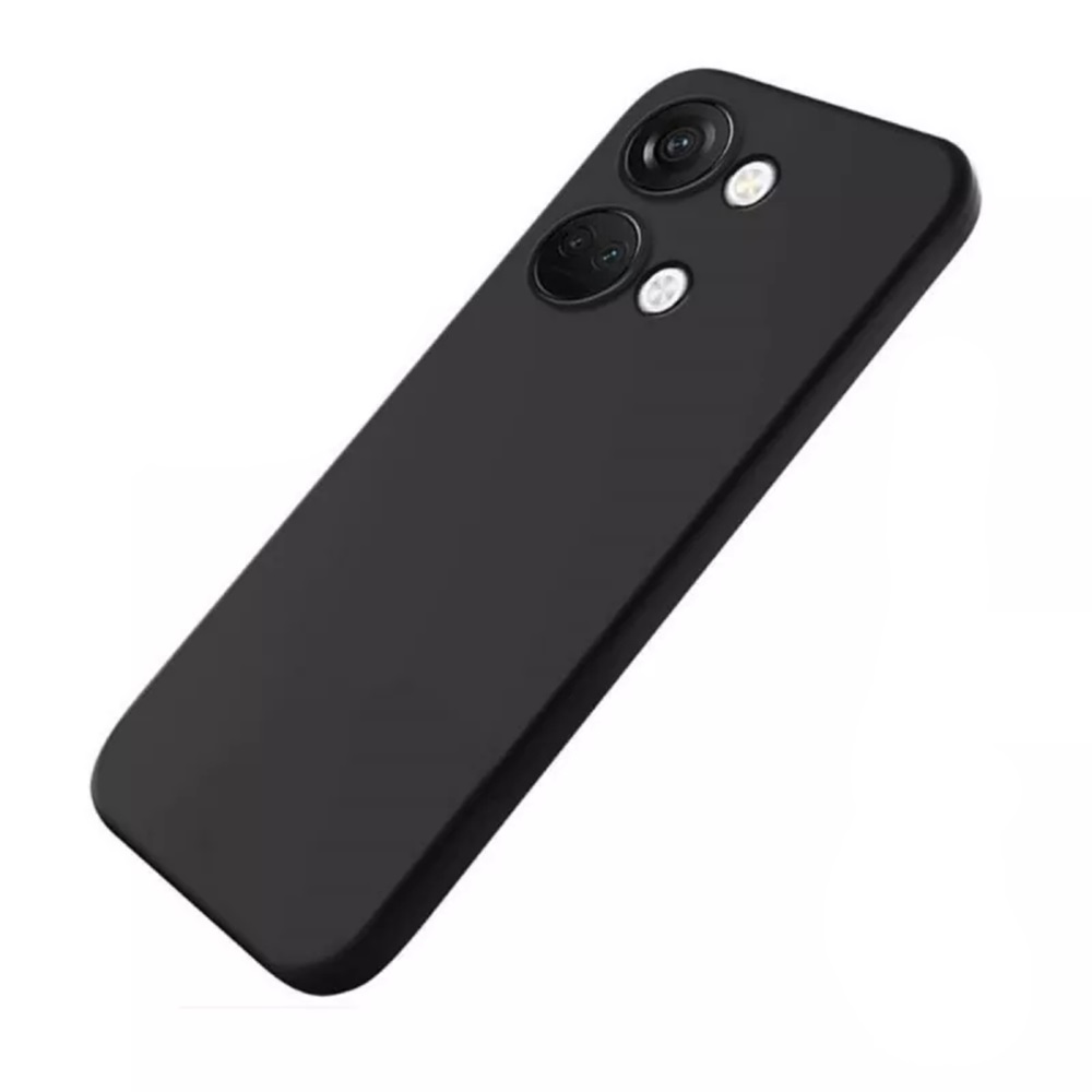 Helmet Case Liquid Silicone OnePlus Nord 3, Black - Image 3