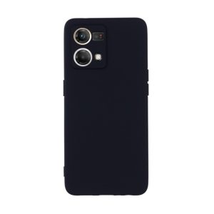 Helmet Case Liquid Silicone Oppo Reno 7 Lite, Black