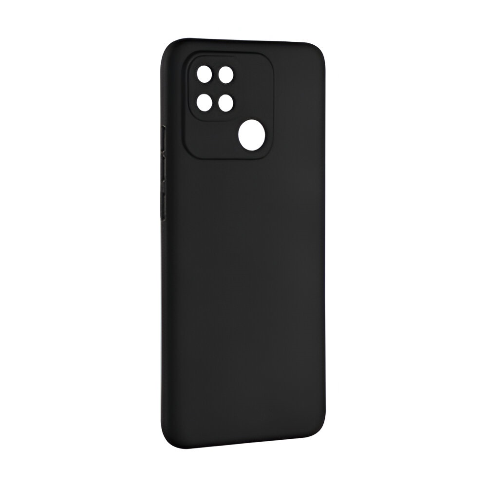 Helmet Case Liquid Silicone Redmi 10C, Black - Image 2