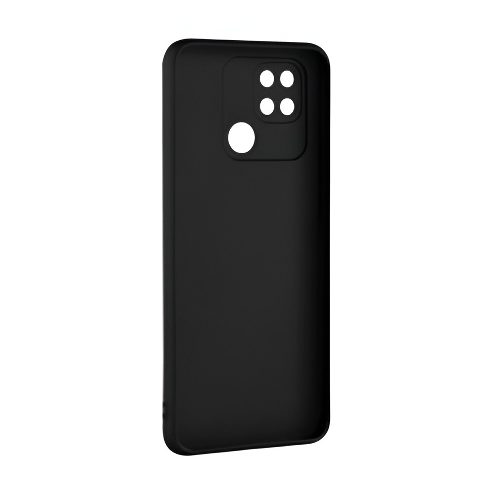 Helmet Case Liquid Silicone Redmi 10C, Black - Image 3