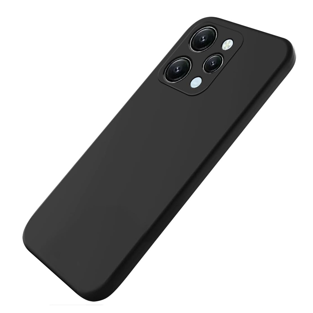 Helmet Case Liquid Silicone Redmi 12, Black - Image 2