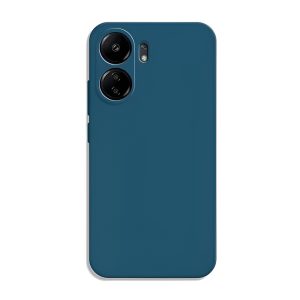 Helmet Case Liquid Silicone Redmi 13C, Blue