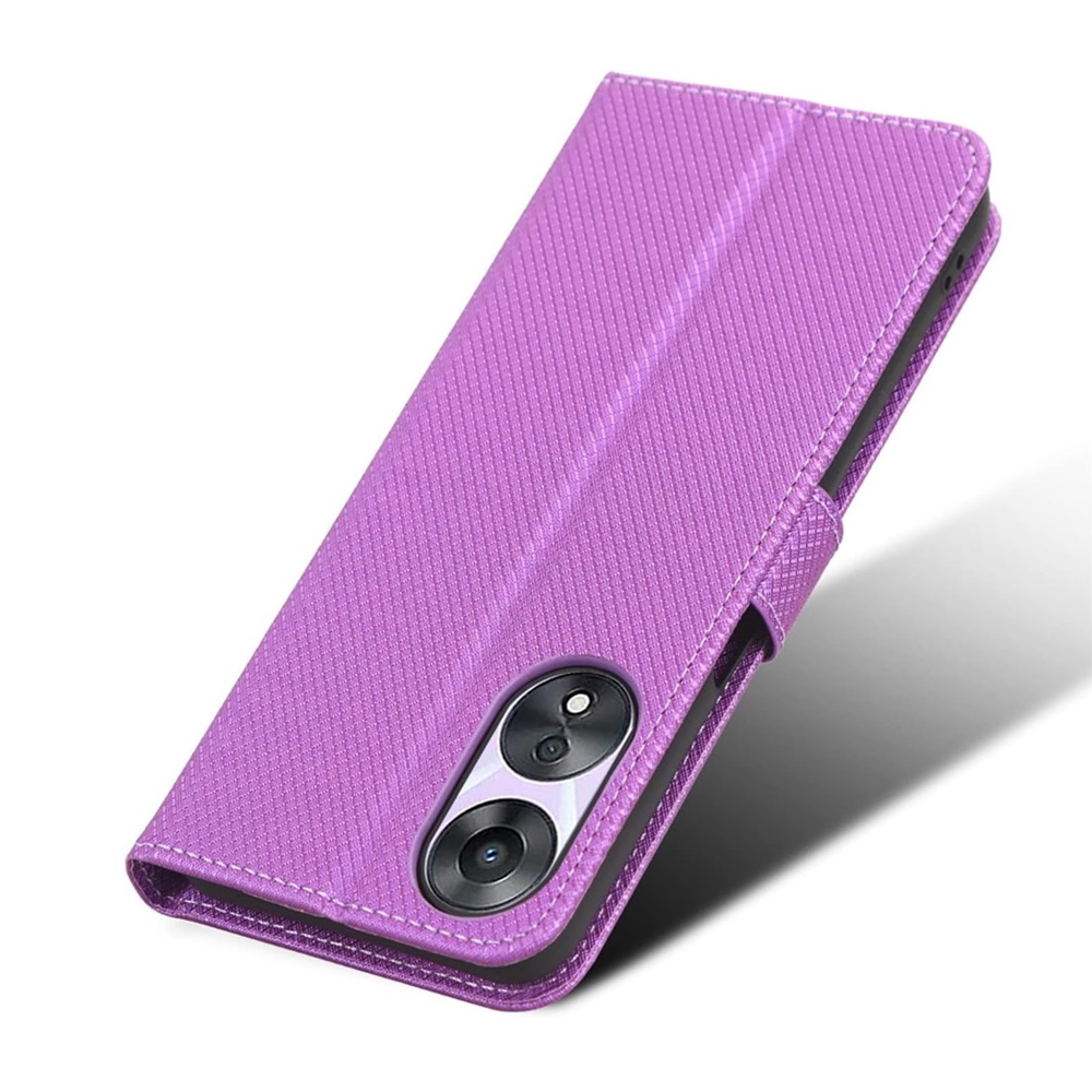 Helmet Case Shell Flip Nylon Oppo A38, Purple - Image 3
