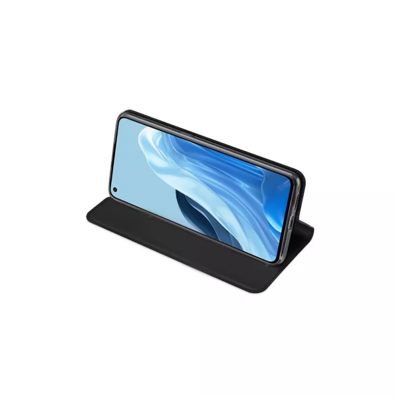 Helmet Case Shell Flip Nylon Oppo Reno 7 4G, Black - Image 2