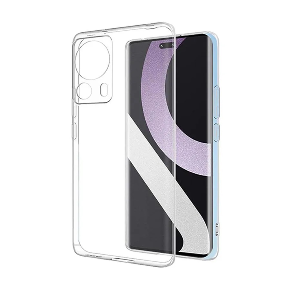 Helmet Case TPU Soft Xiaomi 13 Lite, Clear - Image 3