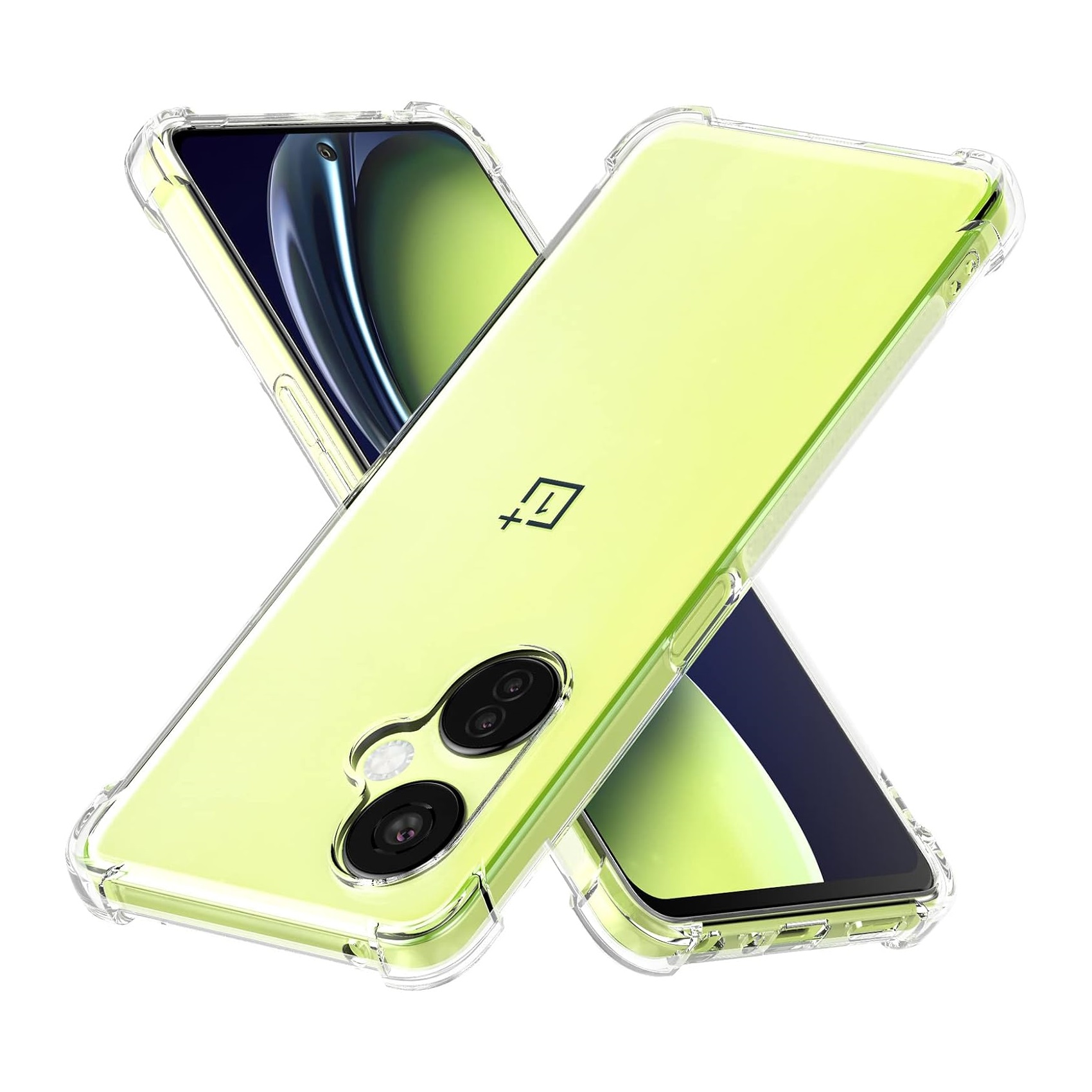 Helmet Case TPU Soft OnePlus CE3 Lite, Clear - Image 3