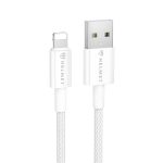 Helmet Cable USB to Lightning 20W 1.5M Nylon Series, Grey