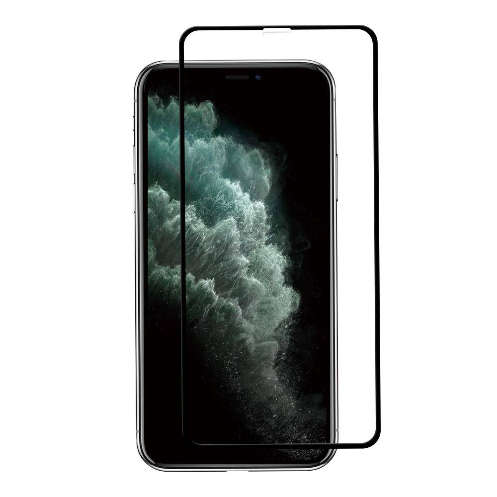 Helmet Diamond Glass 5D Frame iPhone 11 Pro/X/Xs, Black - Image 2