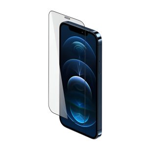 Helmet Diamond Glass 5D iPhone 12/12 Pro, Black