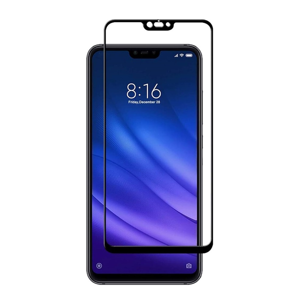 Helmet Diamond Glass 4D Xiaomi MI 8 Lite,Black