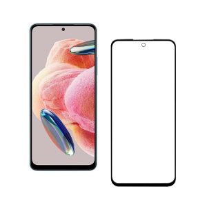 Helmet Diamond Glass 5D Redmi Note 12 4G/Note 9s/Pro/Max, Black