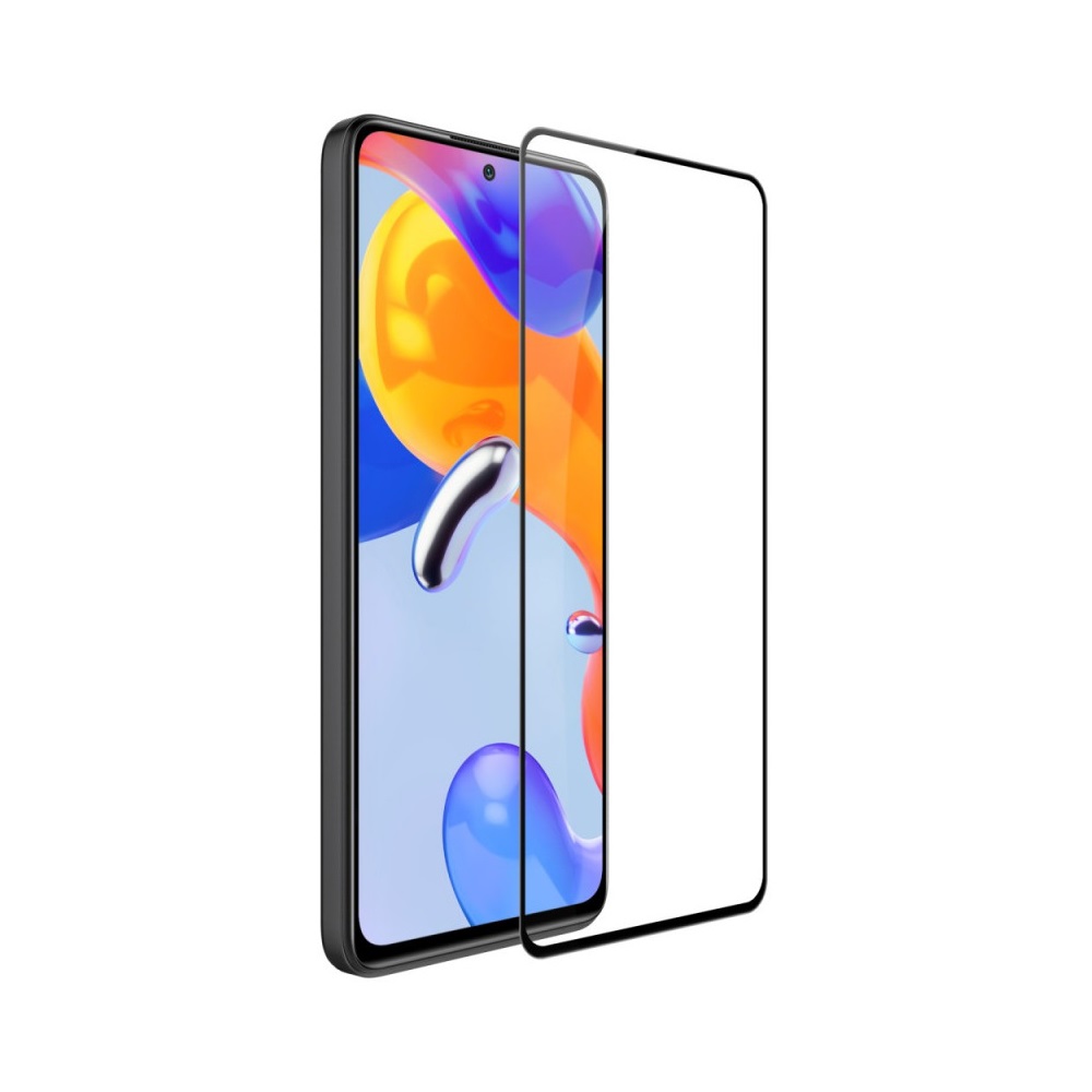 Helmet Diamond Glass 5D Redmi Note 12 Pro, Black - Image 2