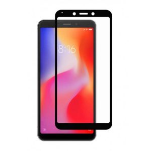 Helmet Diamond Glass 4D Xiaomi Redmi 6A, Black