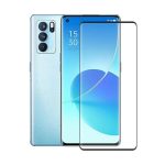 Helmet Diamond Glass 4D Oppo Reno 6 Pro 5G, Black