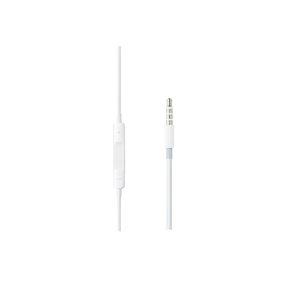 Helmet Earphones 3.5mm with Mic M1 Series, White - Image 3