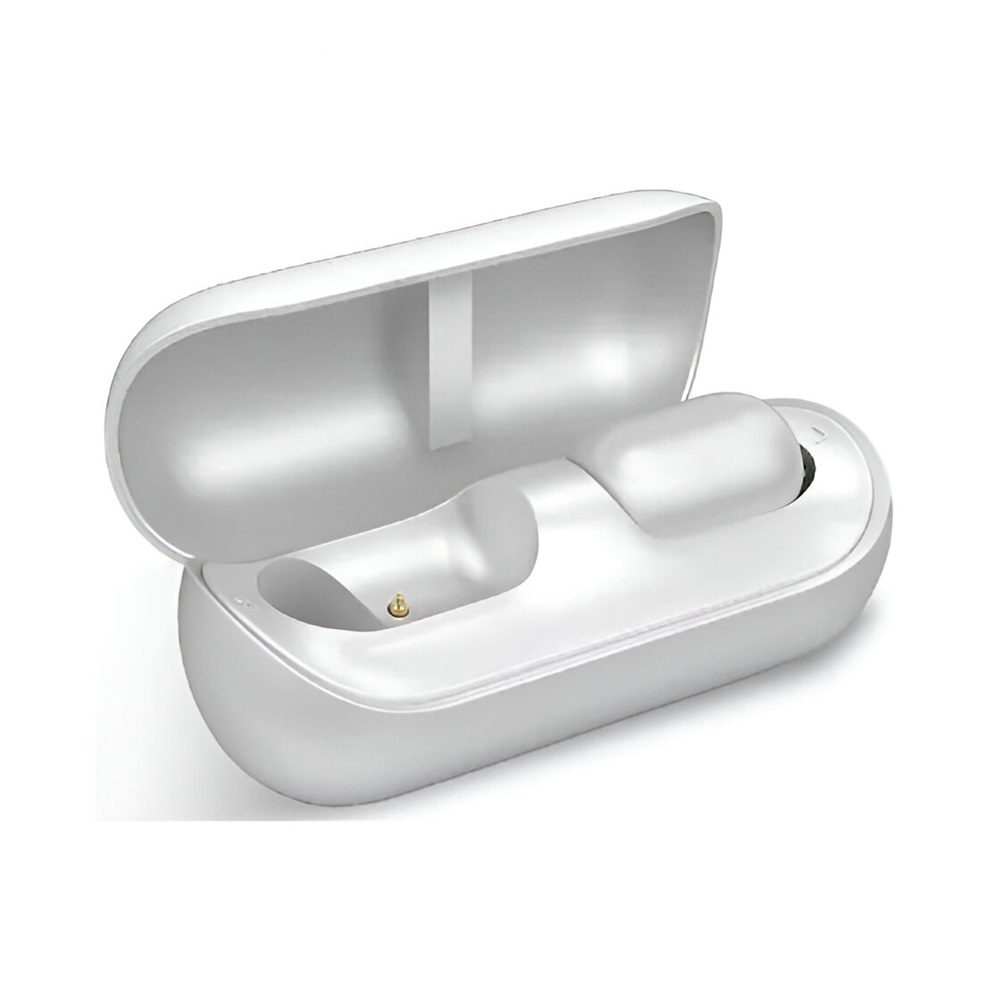 Helmet Earbuds TWS, 4 Mic ENC, White - Image 2