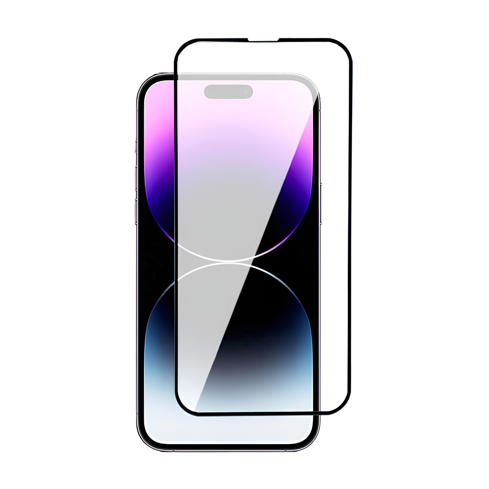 Helmet Diamond Glass 5D iPhone 16 Plus, Black