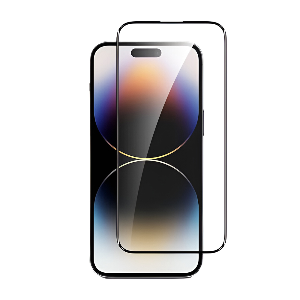 Helmet Diamond Glass 5D iPhone 16 Pro Max, Black