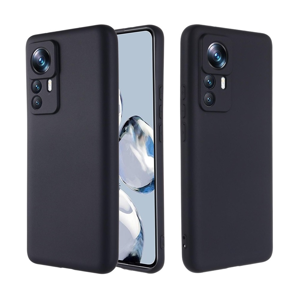 Helmet Case Liquid Silicone Xiaomi 12T/12T Pro, Black - Image 2