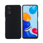 Helmet Case Liquid Silicone Xiaomi Redmi Note 11, Black