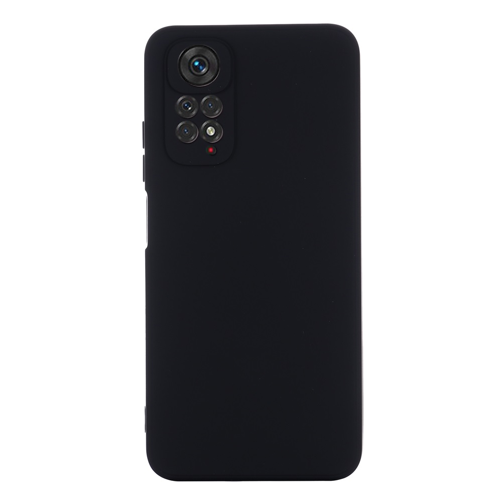 Helmet Case Liquid Silicone Xiaomi Redmi Note 11, Black - Image 2