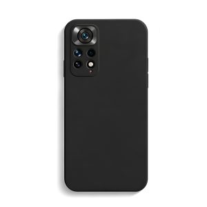 Helmet Case Liquid Silicone Xiaomi Redmi Note 11 Pro, Black