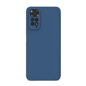 Helmet Case Liquid Silicone Xiaomi Redmi Note 11 Pro, Blue
